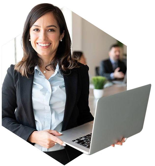 hex-cutout-woman-laptop