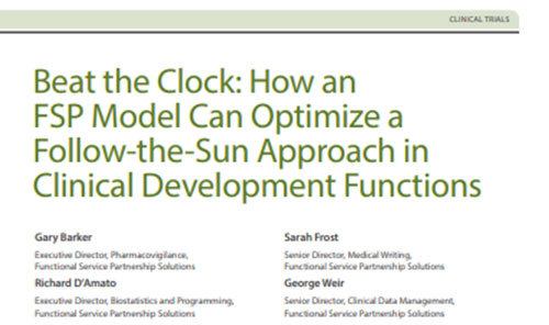 Beat the Clock in Clinical Development Functions