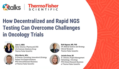 Overcoming oncology trial challenges with decentralized and rapid NGS webinar